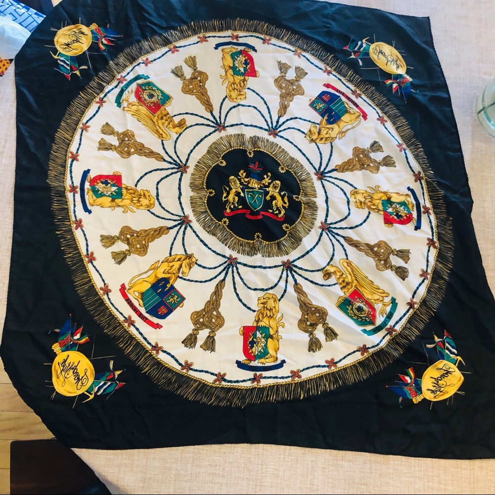 French Style Square Scarf.